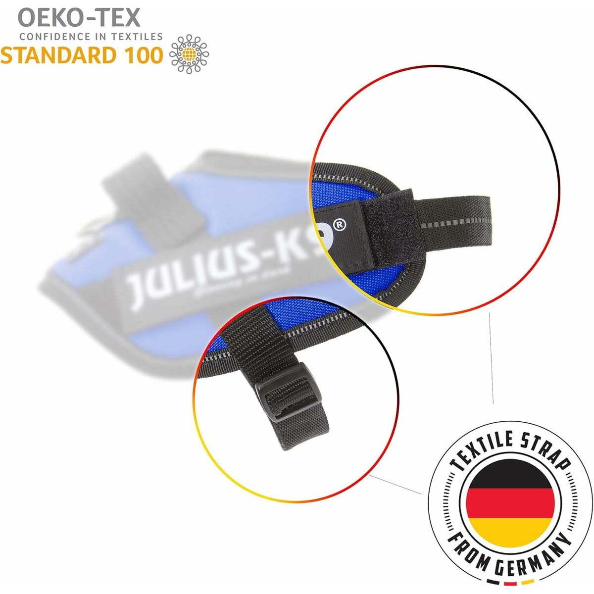 Arnés para Perro Julius K9 IDC Negro 2 Baby 2 (XS/S)