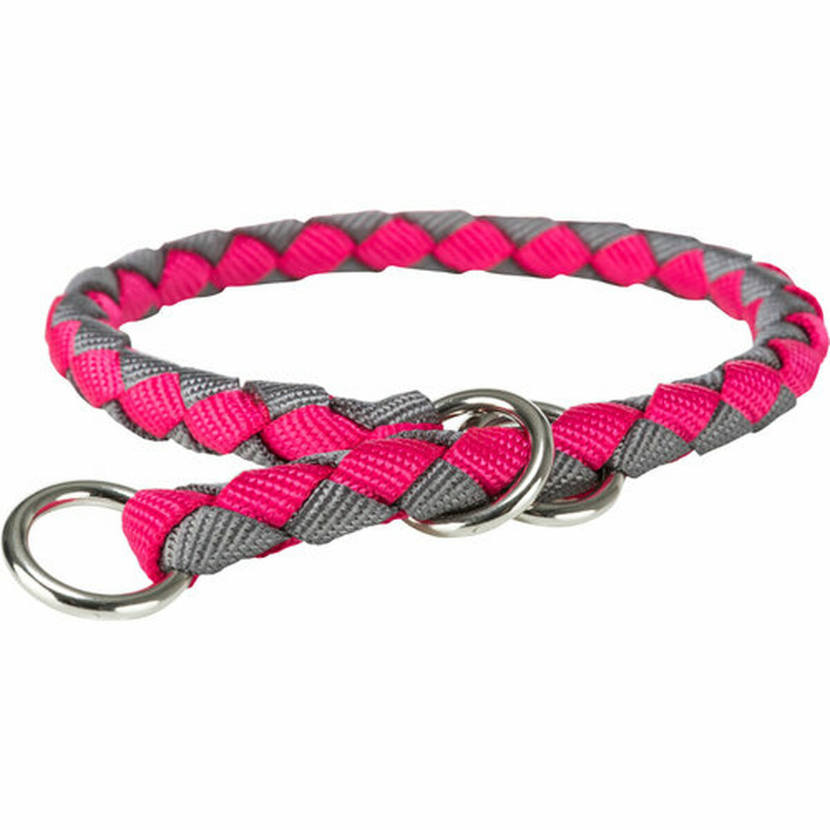 Collar de entrenamiento Trixie Cavo Grafito Fucsia 39-45 cm