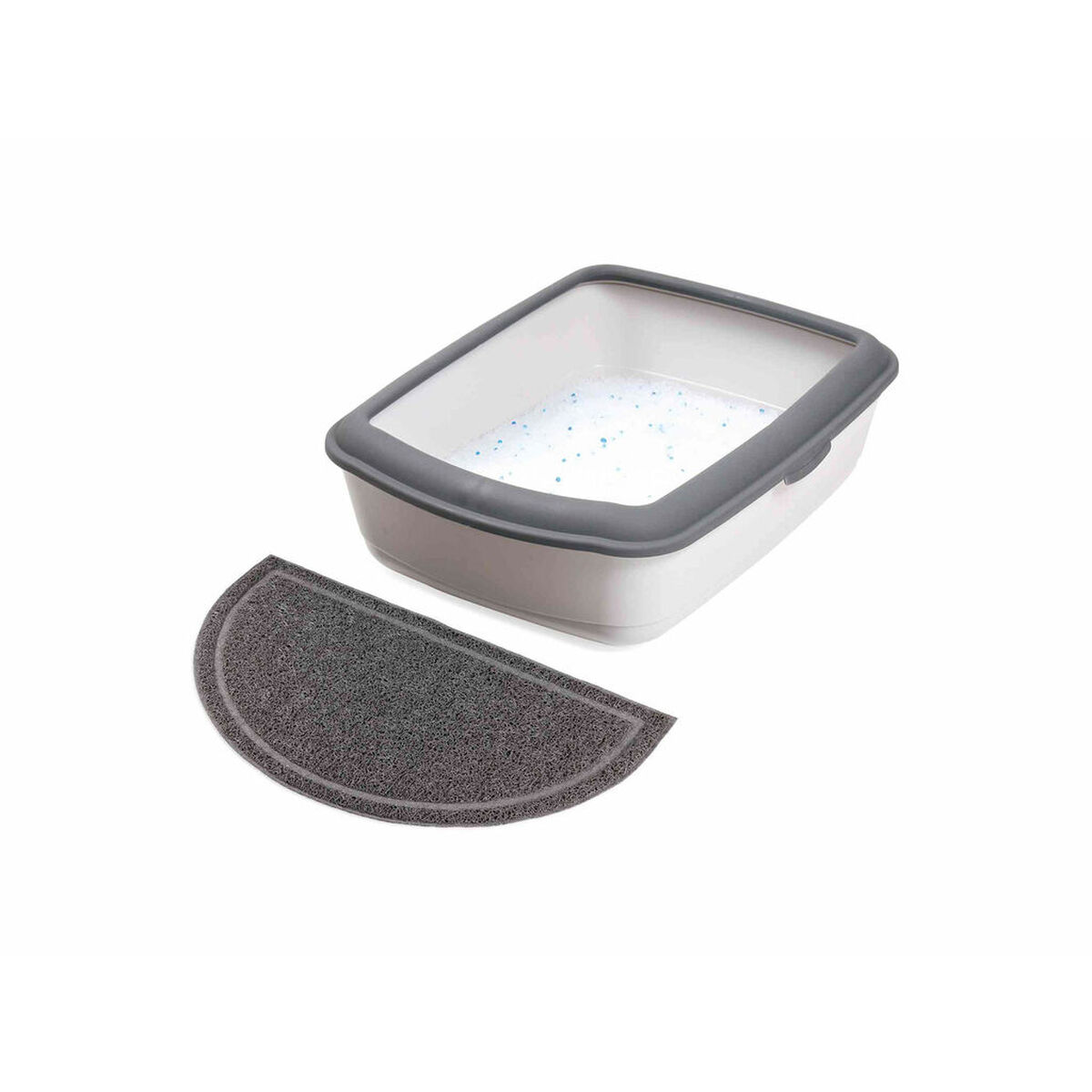 Alfombrilla Antideslizante Trixie Antracita PVC 59 × 35 cm