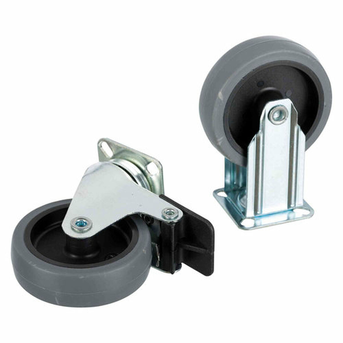 Ruedas Trixie Negro Plástico Transportín 4 Unidades