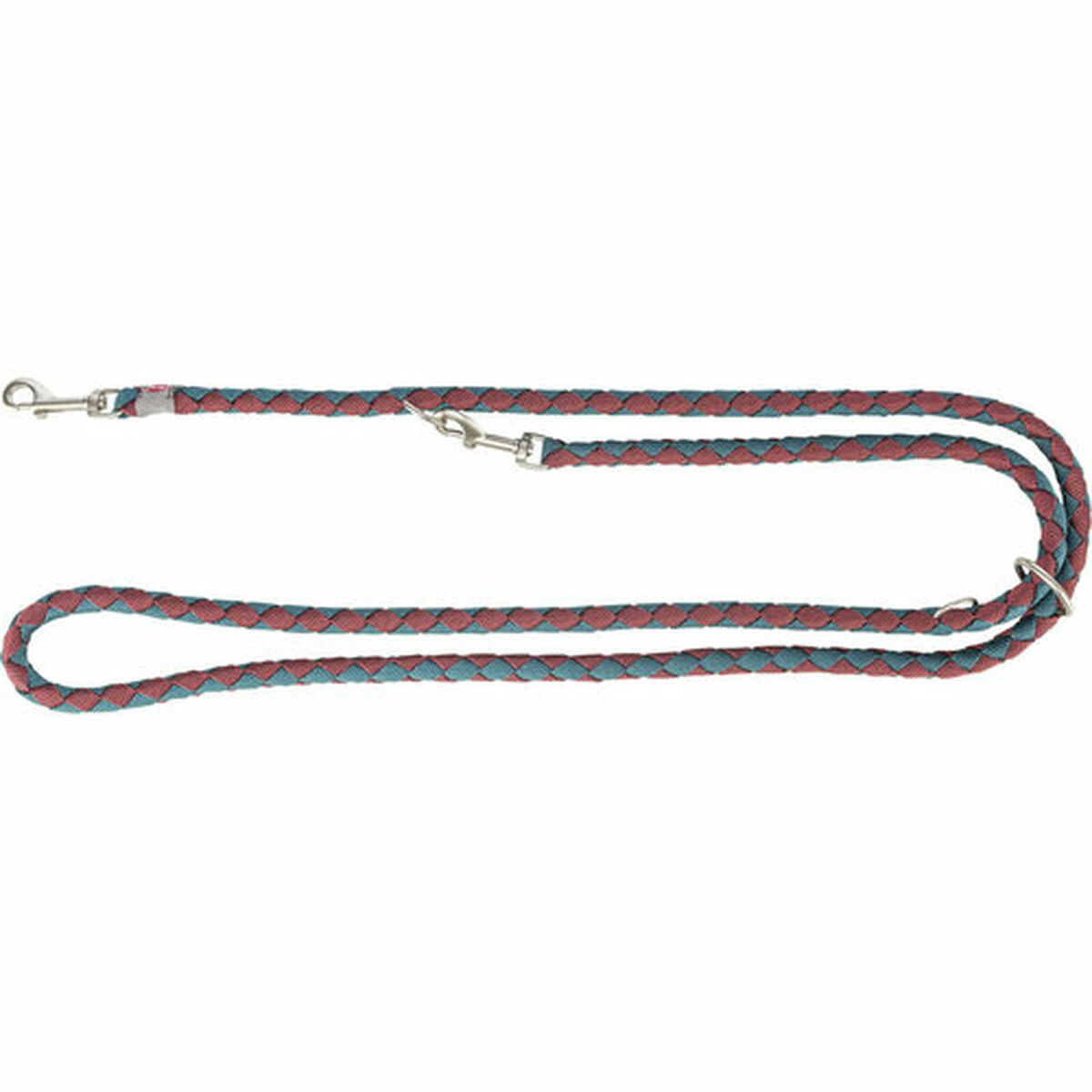 Ramal ajustable para perro Trixie Azul Rojo S/M 2 m