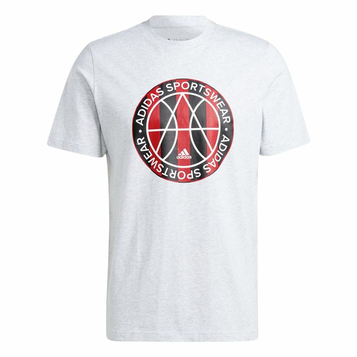 Camiseta Adidas Tiro Emblem G Gris