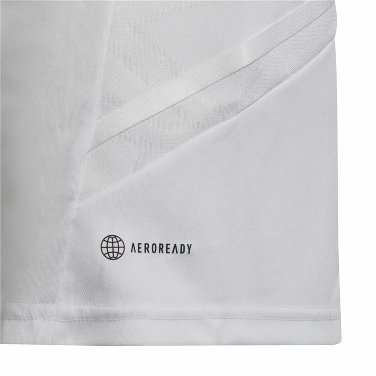 Camiseta de Fútbol de Manga Corta para Niños Adidas Con22 Blanco