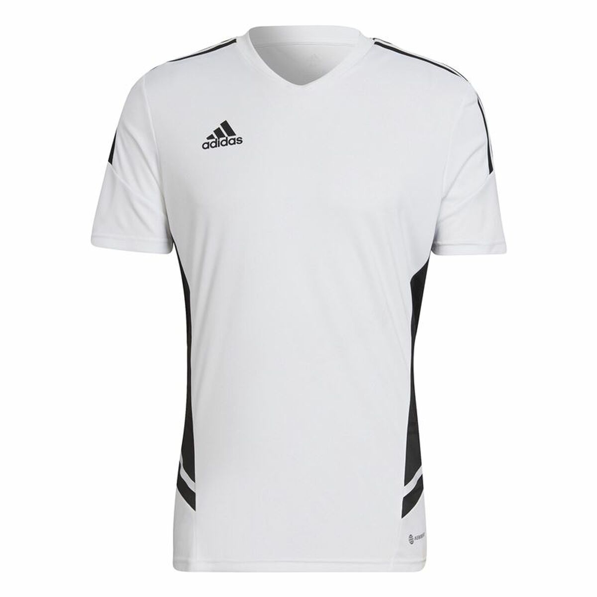Camiseta de Fútbol de Manga Corta Hombre Adidas Con22 Blanco