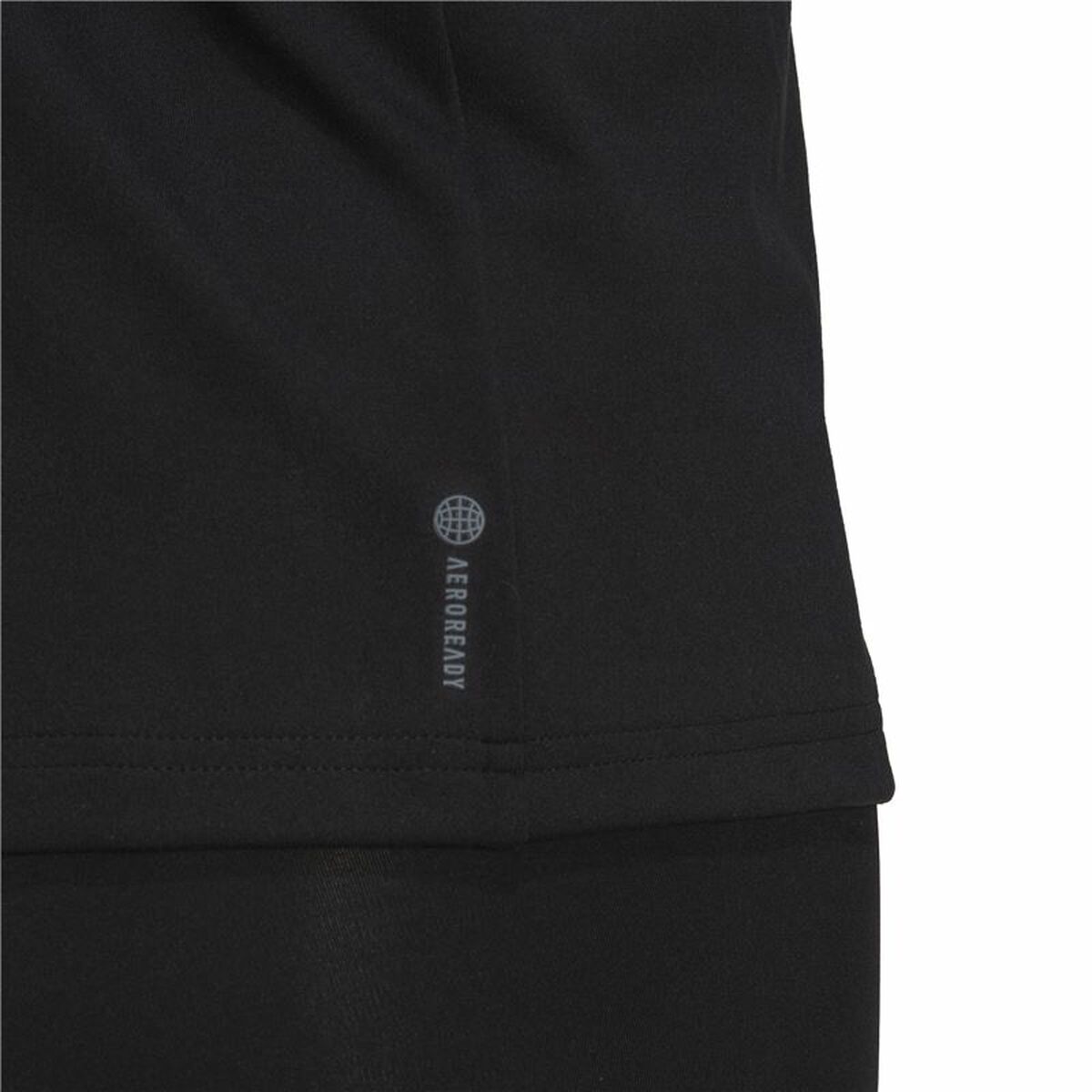 Camiseta de Manga Corta Mujer Adidas Studio Negro