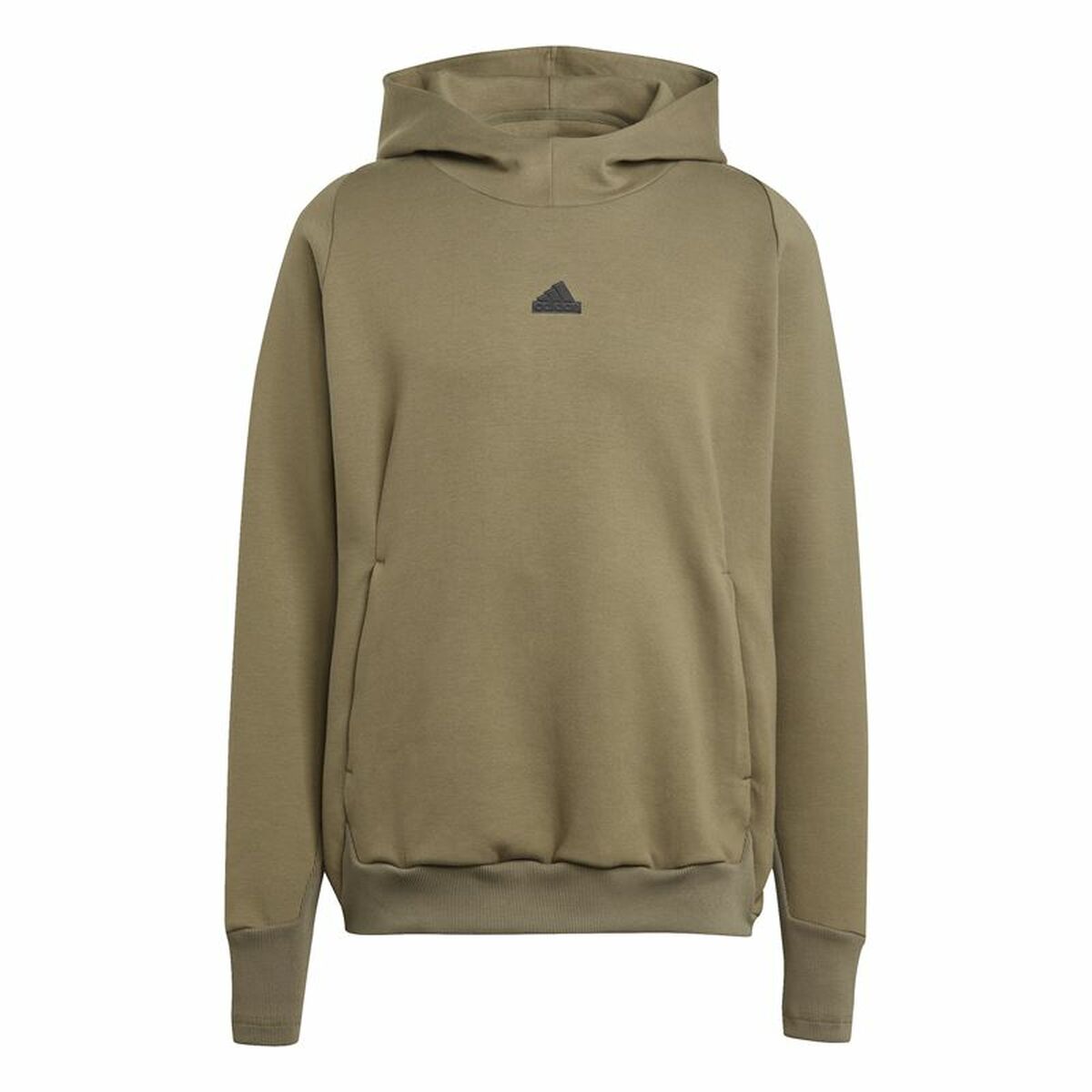 Sudadera con Capucha Hombre Adidas Z.N.E. Pr Marrón Ocre