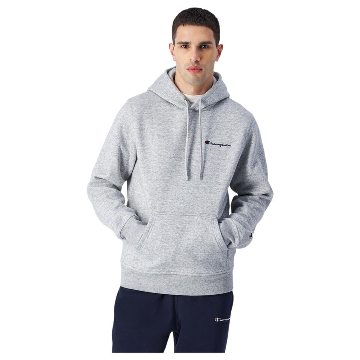 Sudadera con Capucha Hombre Champion 220258 NOXM Gris