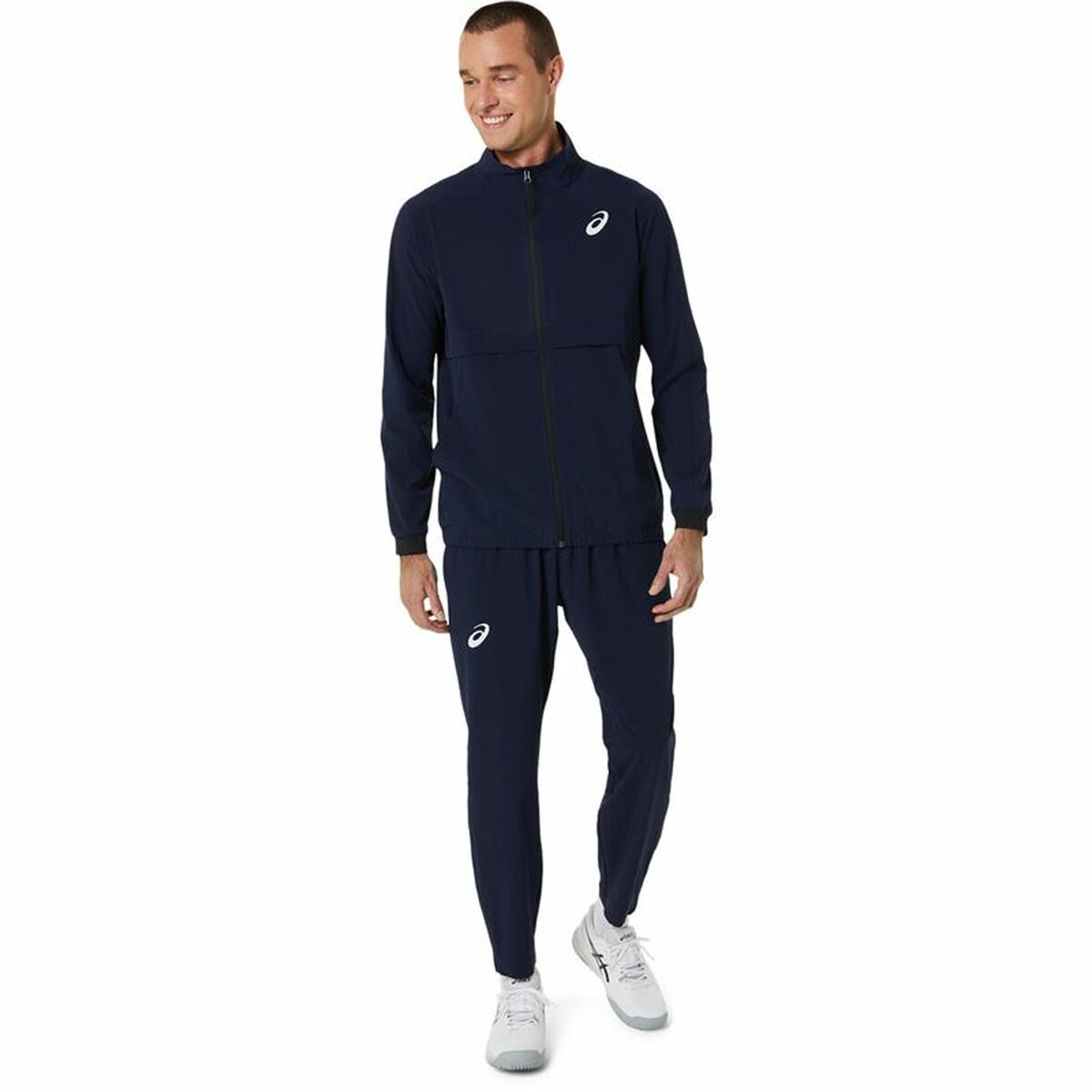 Chaqueta Deportiva para Hombre Asics Match Azul