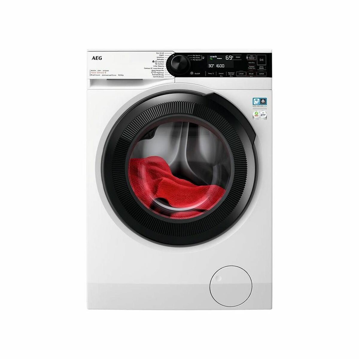 Lavadora - Secadora AEG Series 7000 LWR7316O4O 1600 rpm 10 kg 6 Kg Blanco