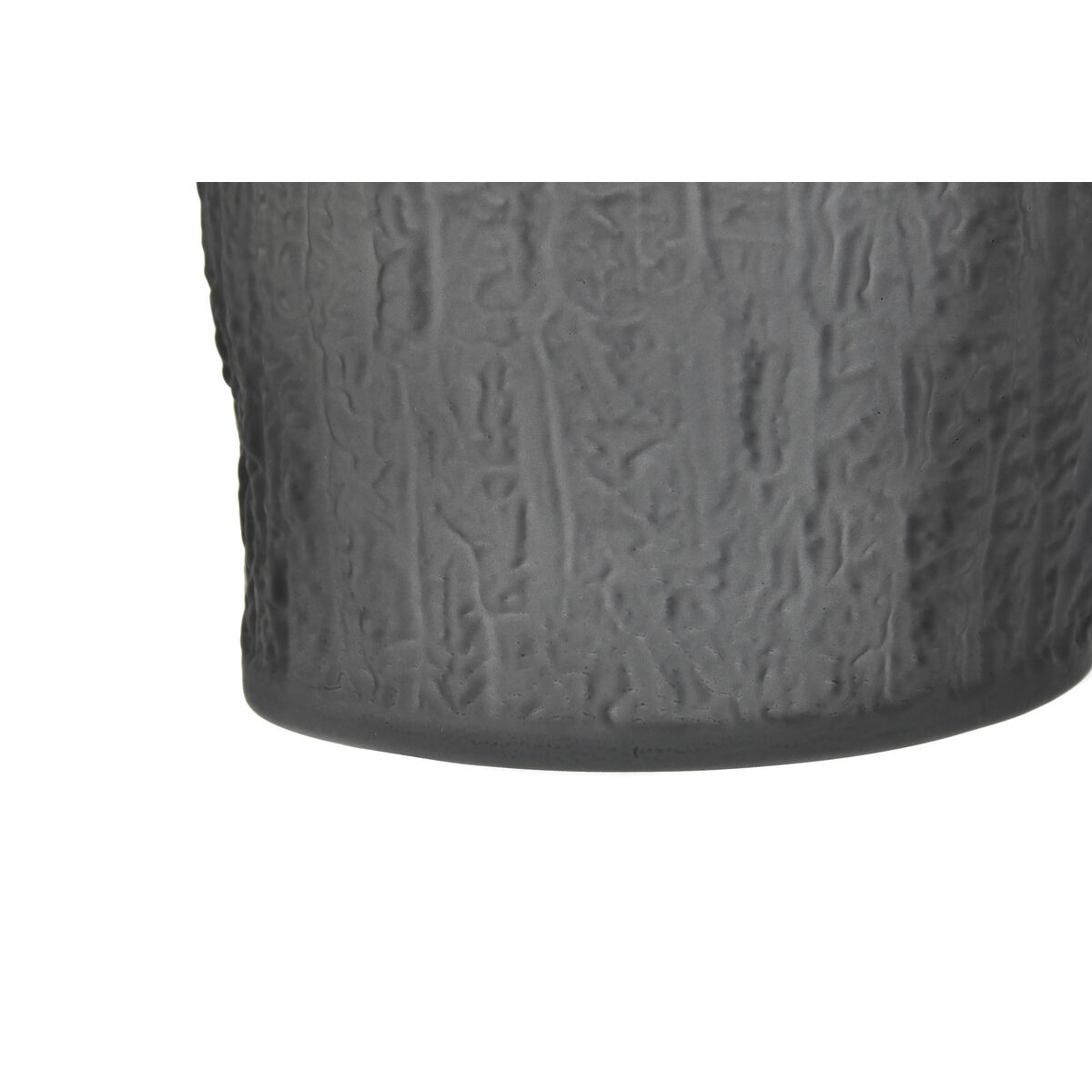 Jarrón Home ESPRIT Gris Cristal Moderno 13 x 13 x 21 cm