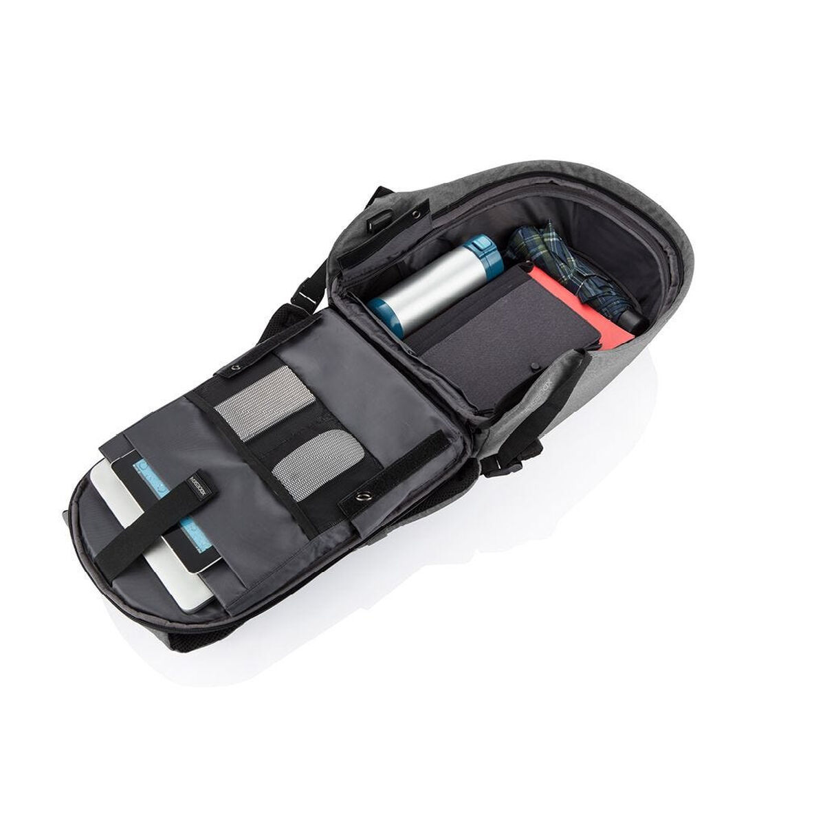 Mochila Antirrobo XD Design Bobby Hero Small Gris