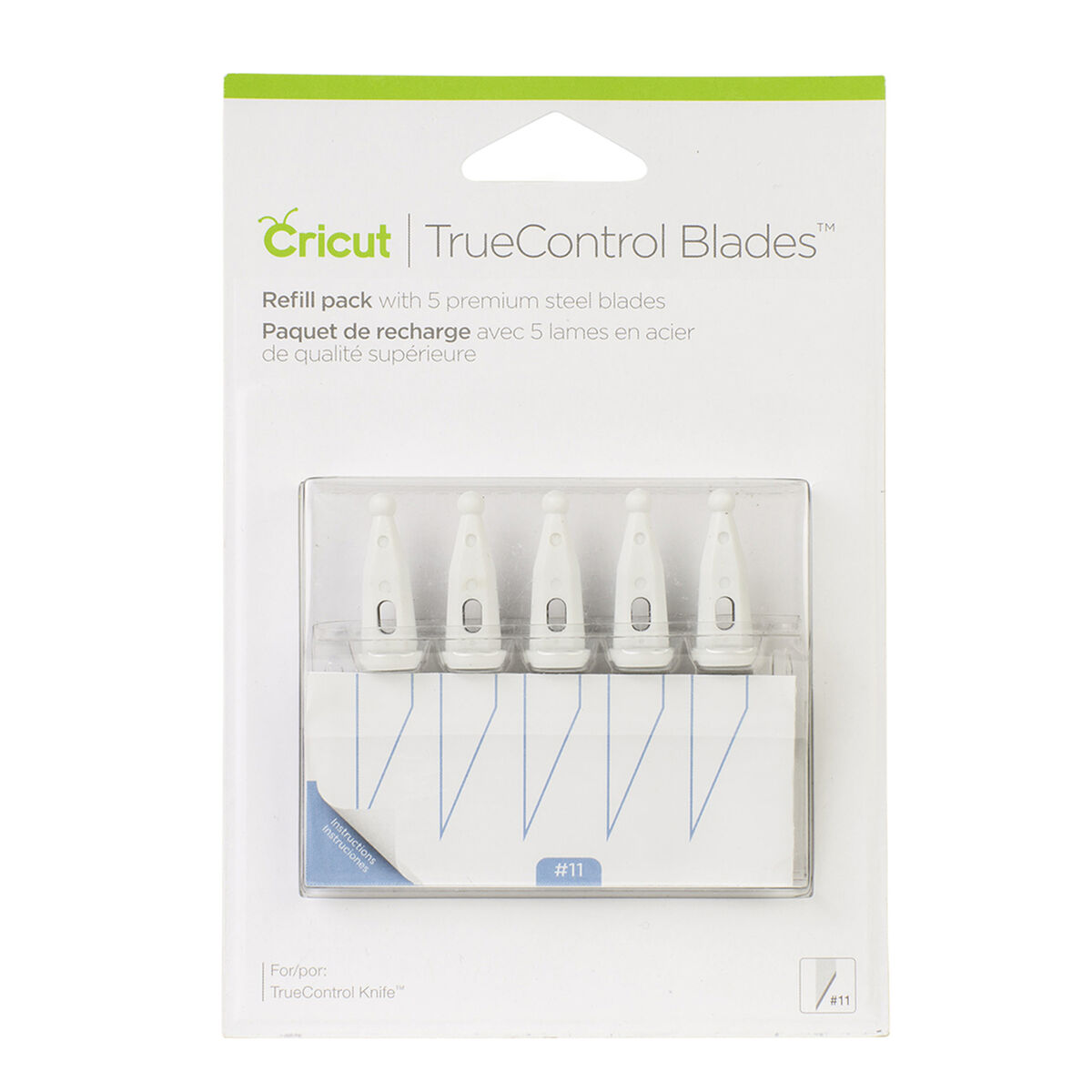 Cuchilla de Recambio para Plotter de corte Cricut TrueCntrl Acero