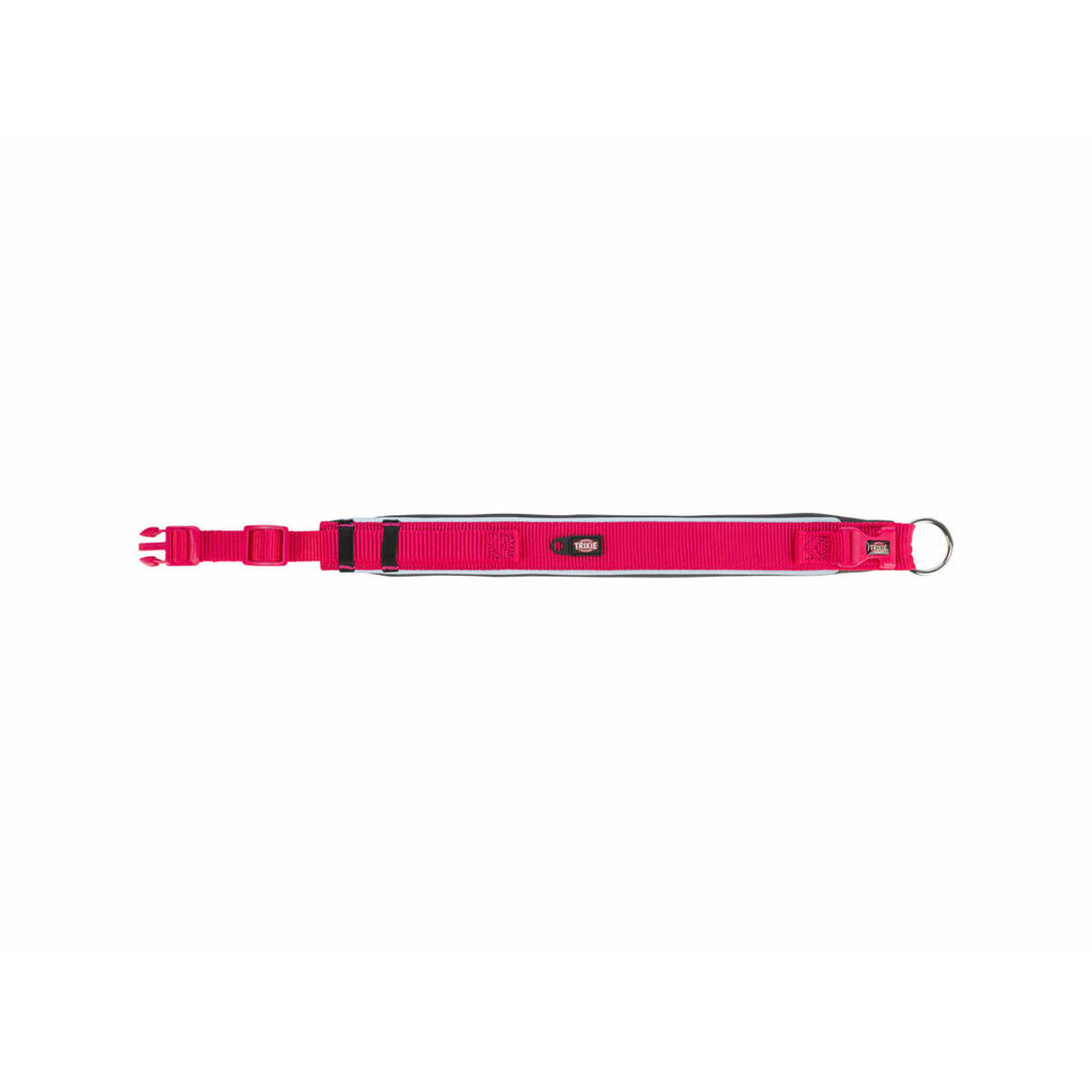Collar para Perro Trixie Premium Grafito Fucsia XS/S 27-35 cm