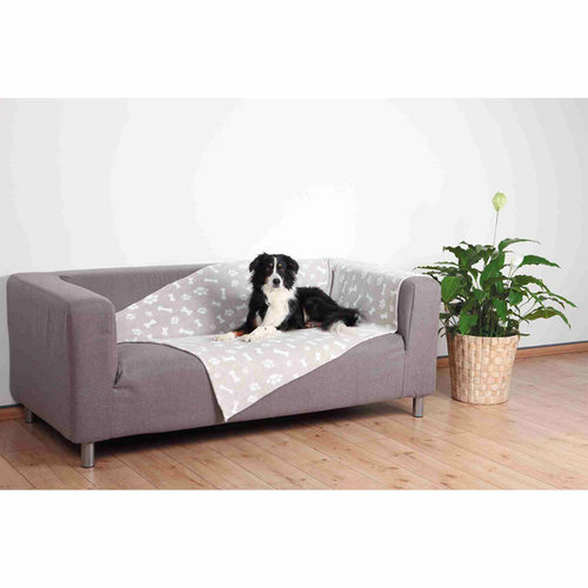 Manta para Mascotas Trixie Kenny Beige Poliéster 150 × 100 CM