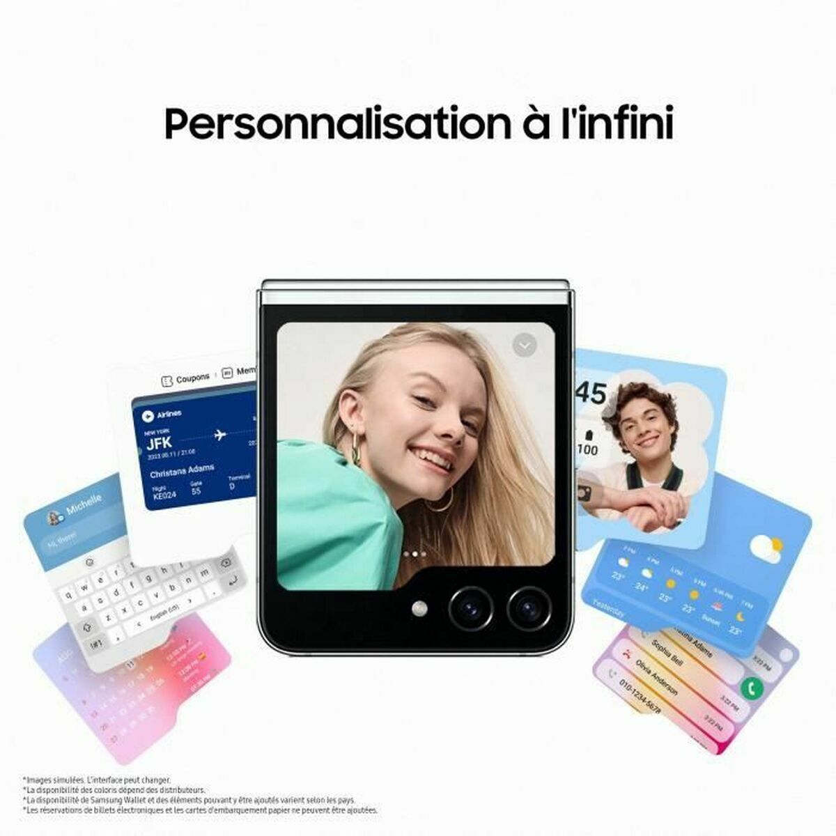 Smartphone Samsung Galaxy Z Flip5 6,7" 8 GB RAM 256 GB