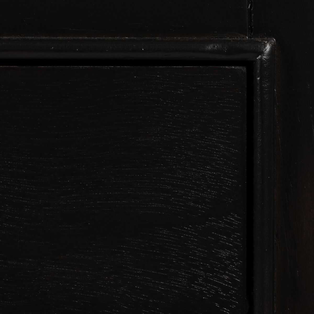 Aparador MODS Blanco Negro Madera MDF 90 x 33 x 76 cm