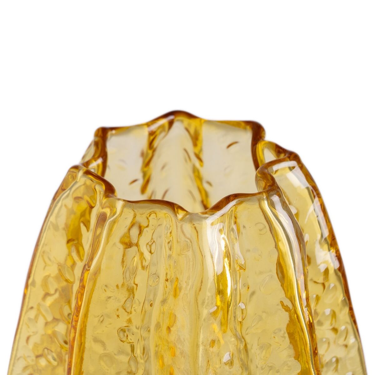 Jarrón Amarillo Cristal