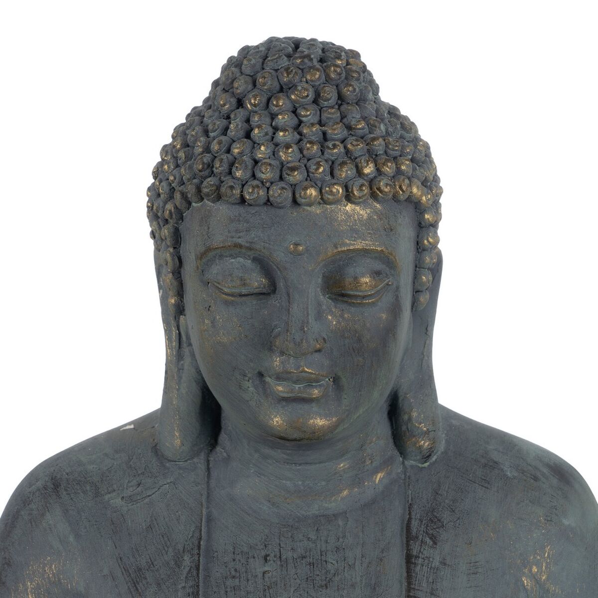 Figura Decorativa Beige Gris Buda 50 x 35 x 62 cm
