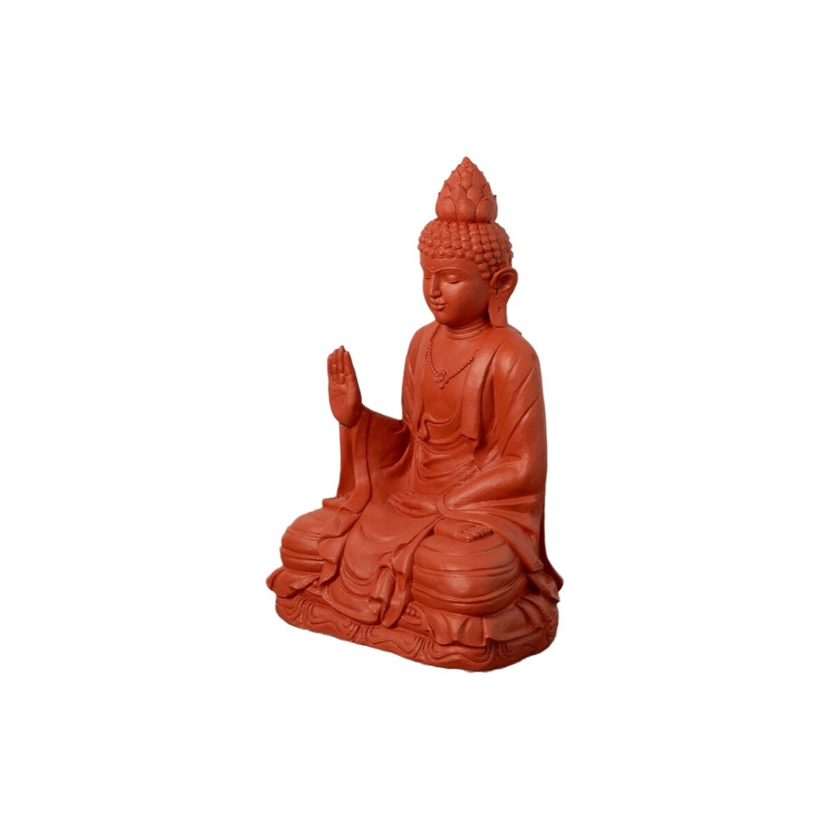 Figura Decorativa Terracota Buda 56 x 42 x 88 cm