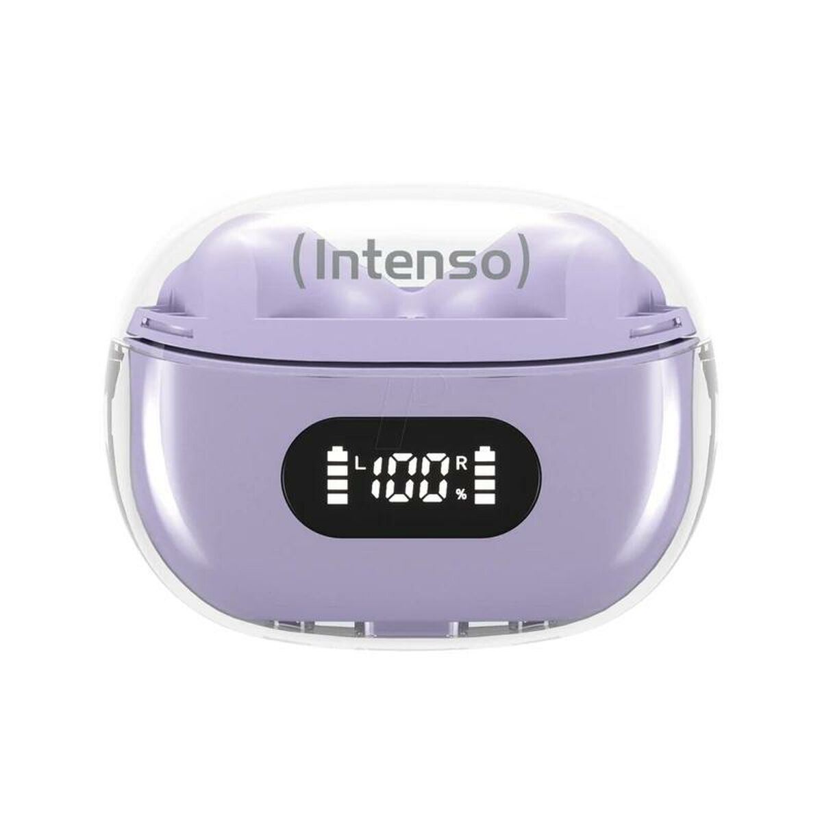 Auriculares con Micrófono INTENSO Buds Plus Púrpura