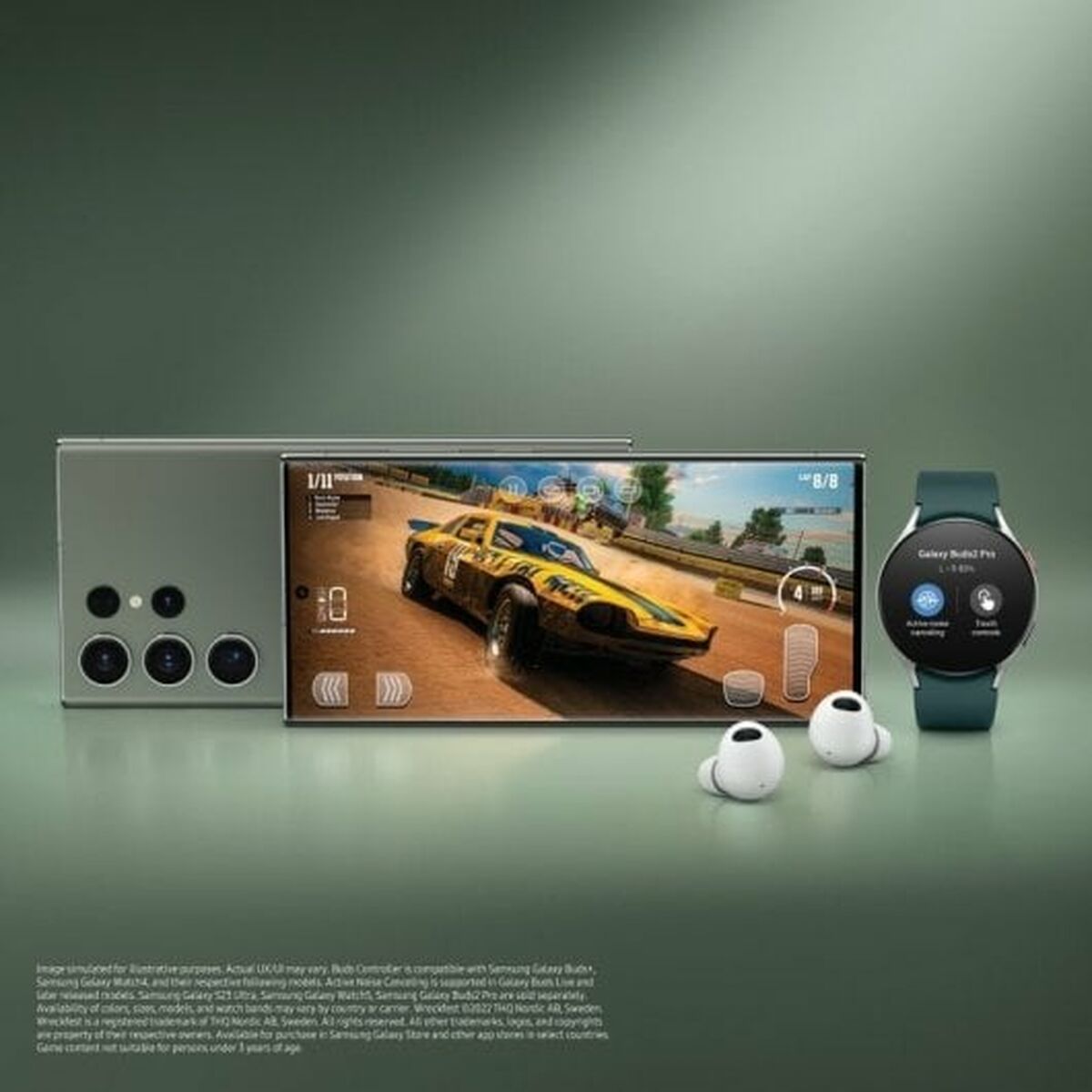 Smartphone Samsung Galaxy S23 Ultra Verde 6,8" 8 GB RAM 256 GB