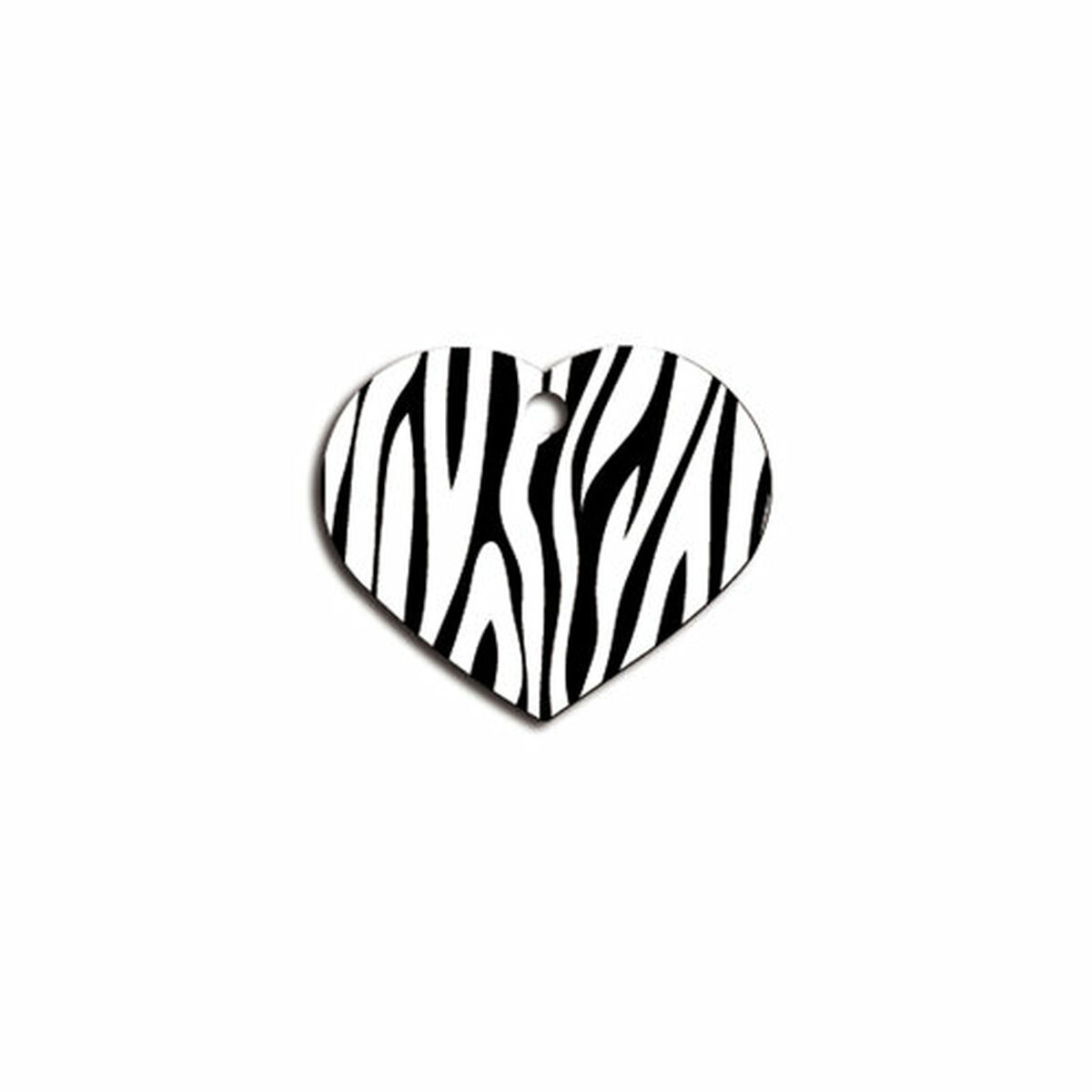 Placa identificativa Imarc Heart Negro