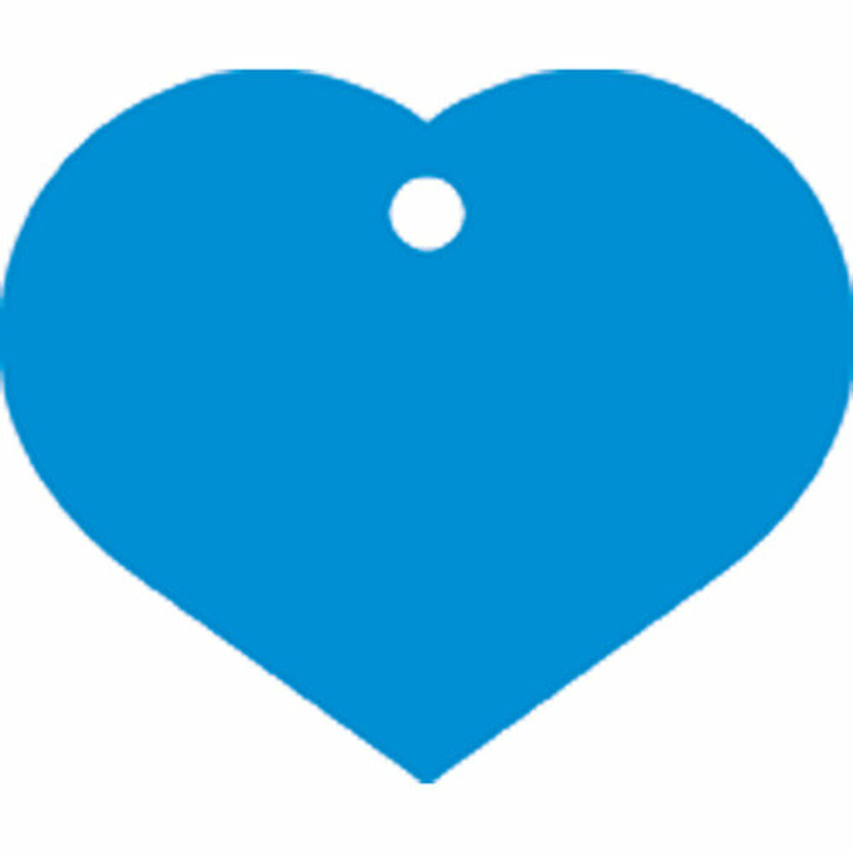 Placa identificativa Imarc Heart Azul