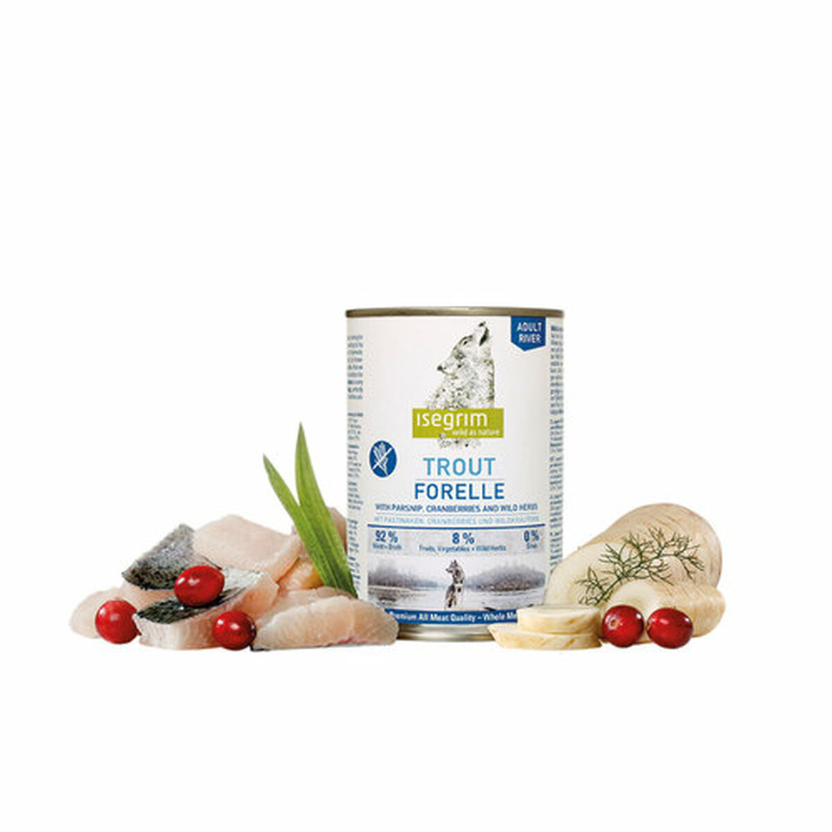 Comida húmeda Isegrim Pescado 400 gr