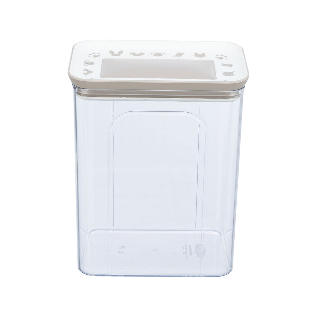 Bote de comida para mascotas Trixie Blanco Transparente