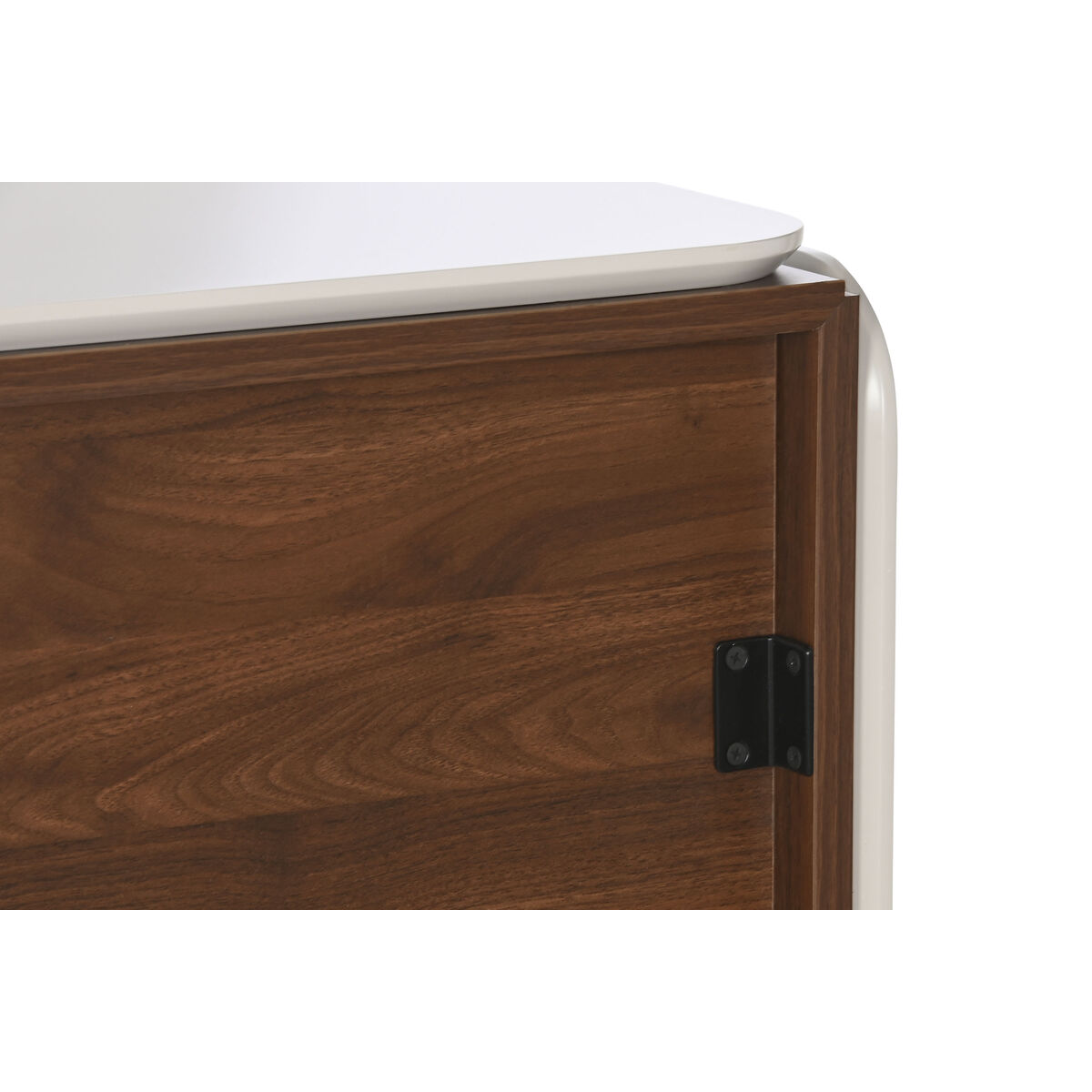Aparador Home ESPRIT Blanco Marrón Dorado Madera Madera MDF 183 X 41,5 X 80 cm