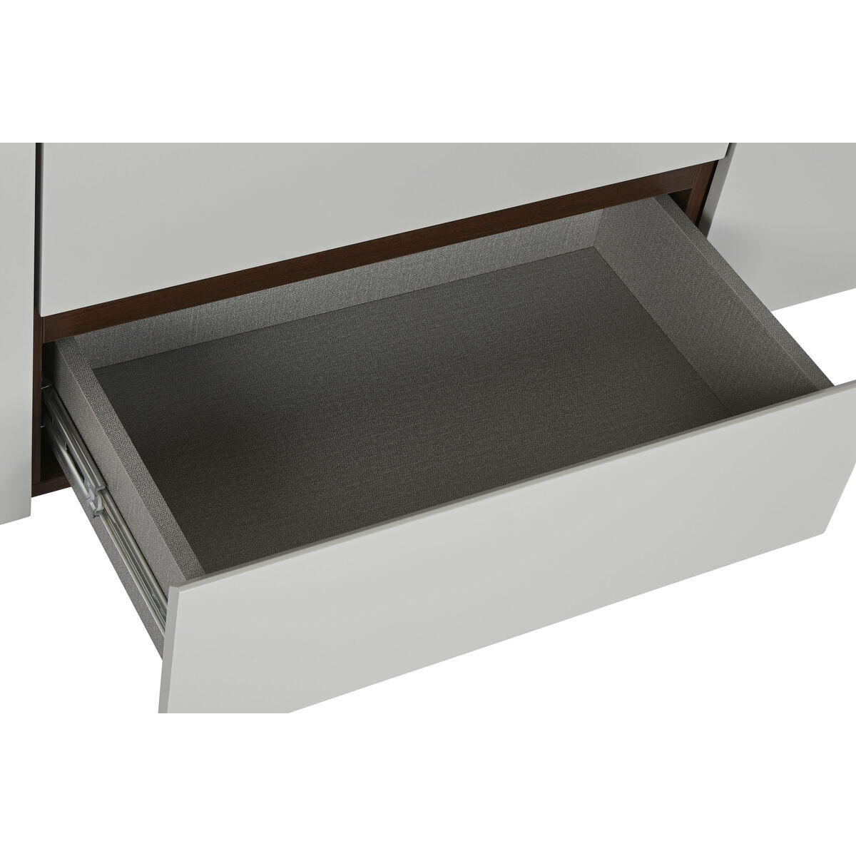 Aparador Home ESPRIT Blanco Marrón Dorado Madera Madera MDF 183 X 41,5 X 80 cm