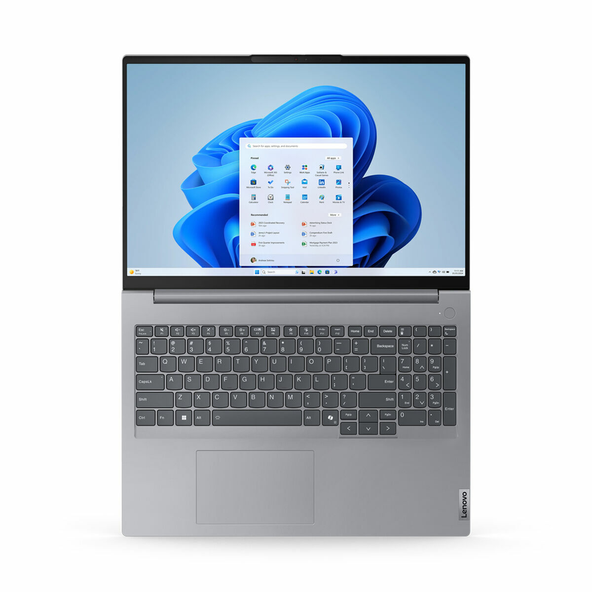 Laptop Lenovo ThinkBook 16 G7 IML 16" Intel Core Ultra 7 155H 16 GB RAM 512 GB SSD Qwerty Español