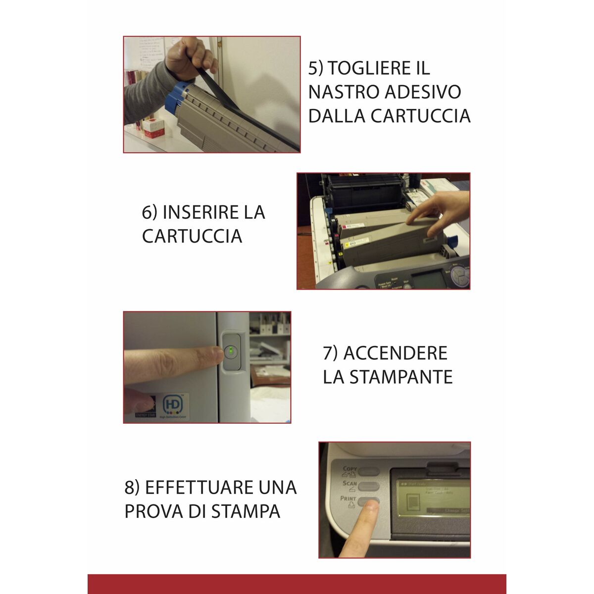 Tóner Original OKI 46507513 Amarillo Negro