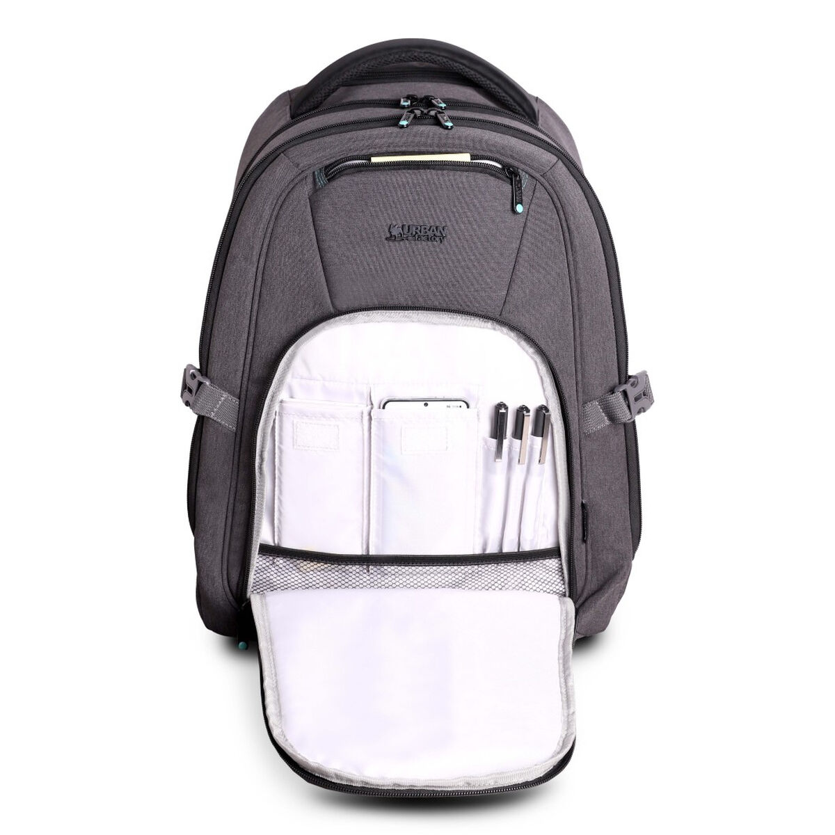 Mochila para Portátil Urban Factory TPE15UF Gris