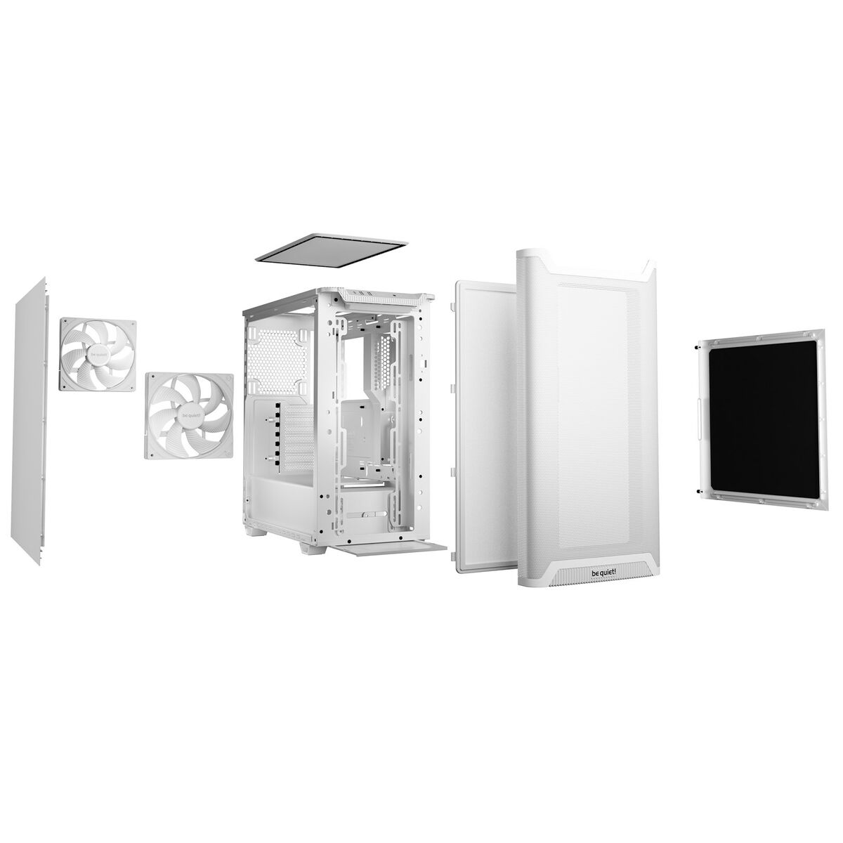 Caja Micro ATX Be Quiet! BG075 Blanco