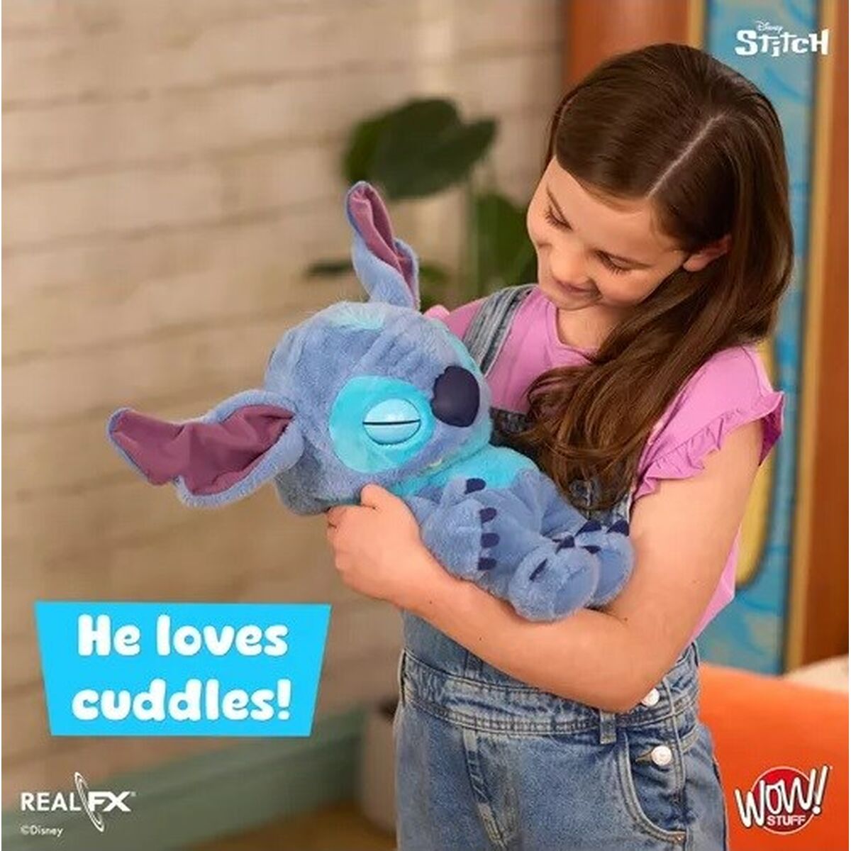 Peluche Stitch DIS-1022-01 Azul