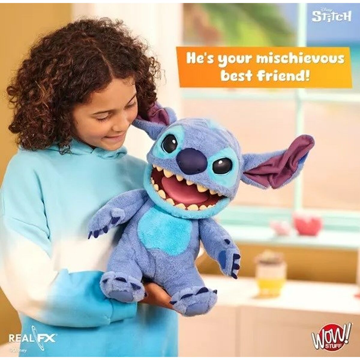 Peluche Stitch DIS-1022-01 Azul