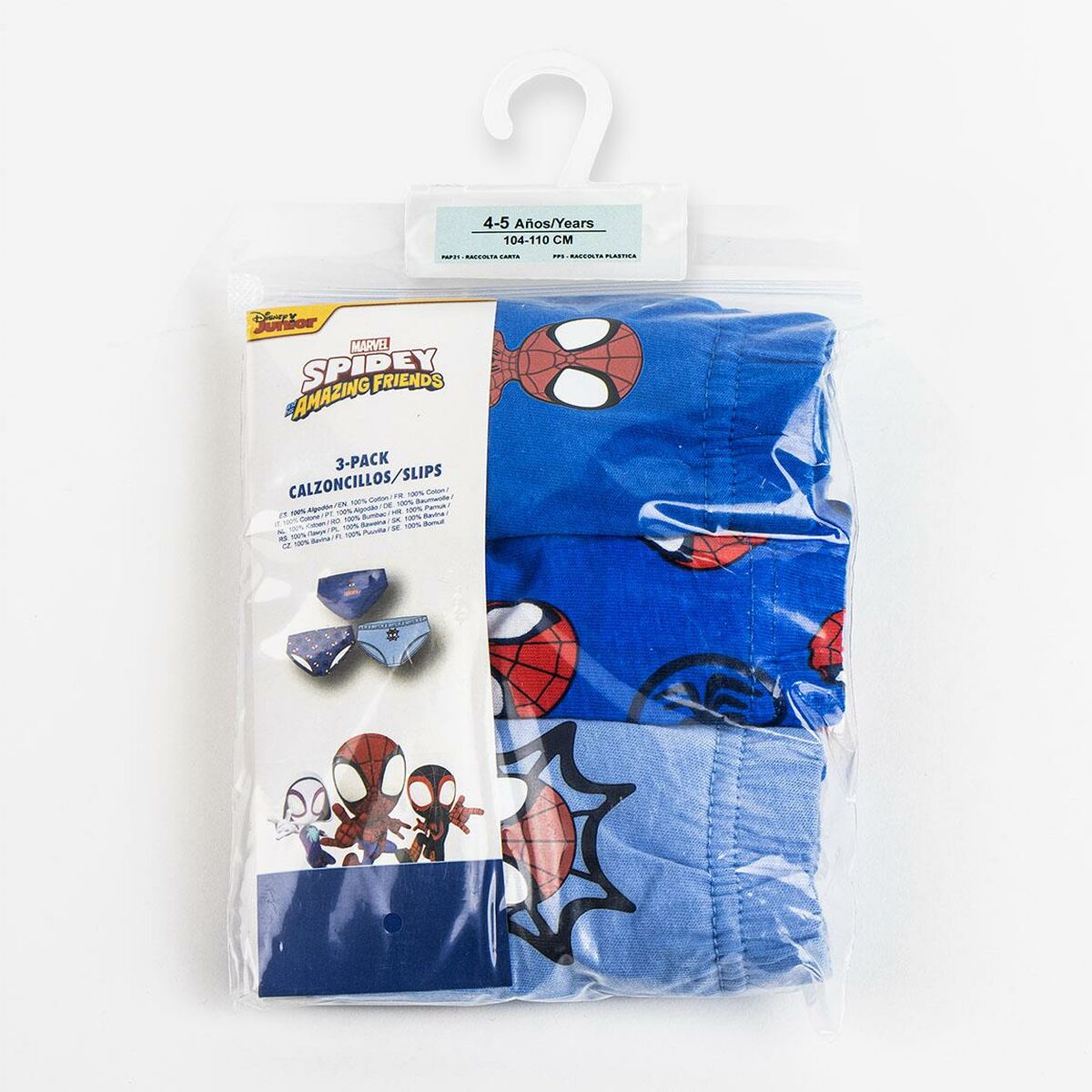 Pack de Calzoncillos Spidey Multicolor 3 Unidades