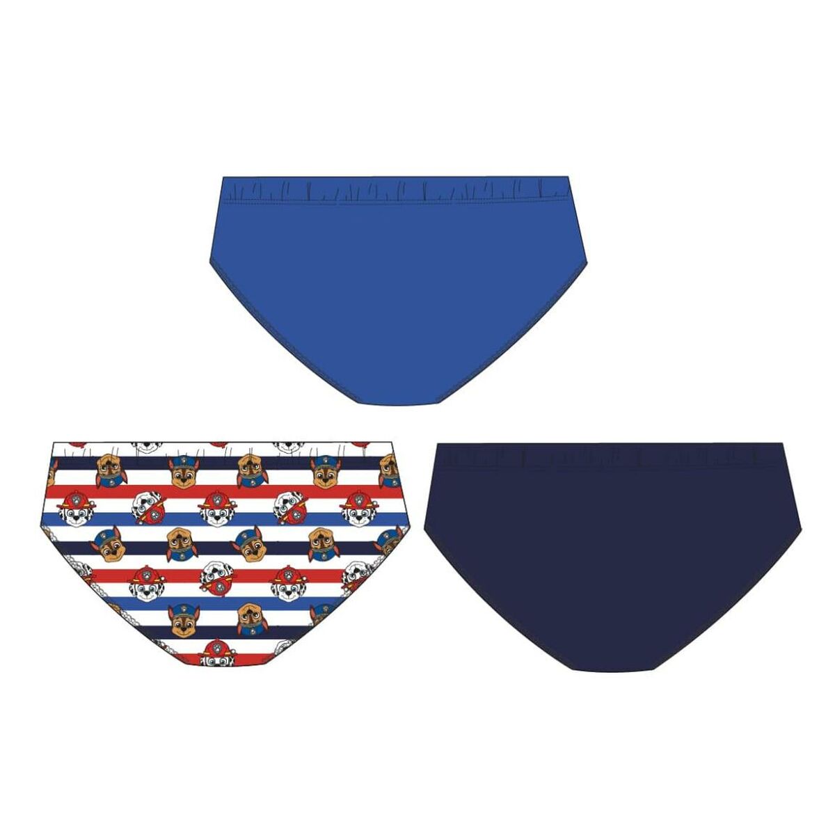 Pack de Calzoncillos The Paw Patrol Multicolor 3 Unidades