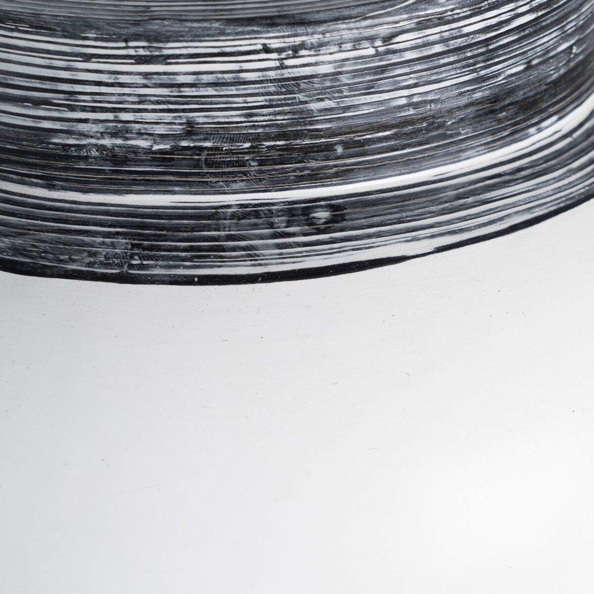 Jarrón Blanco Terracota 26 x 28 x 48 cm