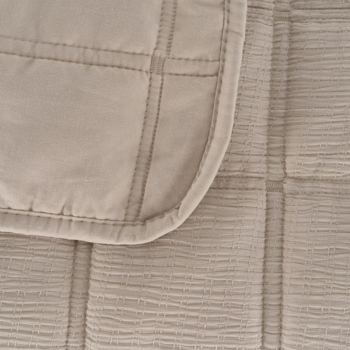 Colcha Beige 270 x 280 x 1 cm