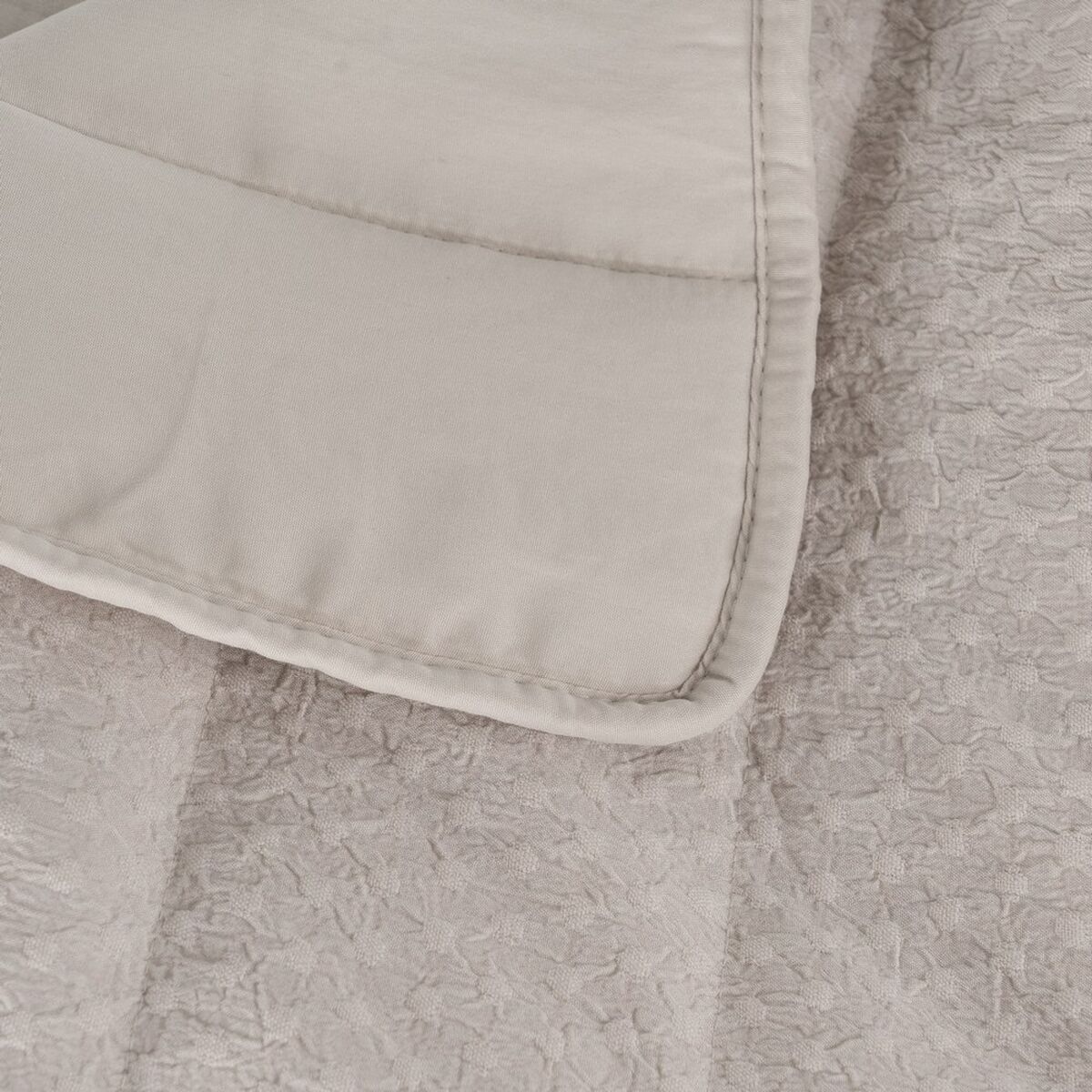 Colcha Beige 240 x 1 x 260 cm