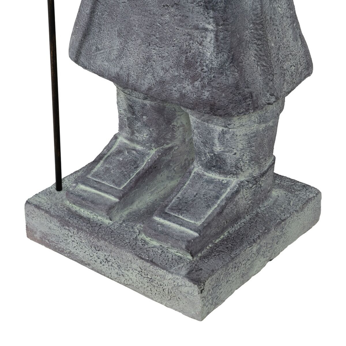 Figura Decorativa Gris Guerrero 38,5 x 34 x 122 cm