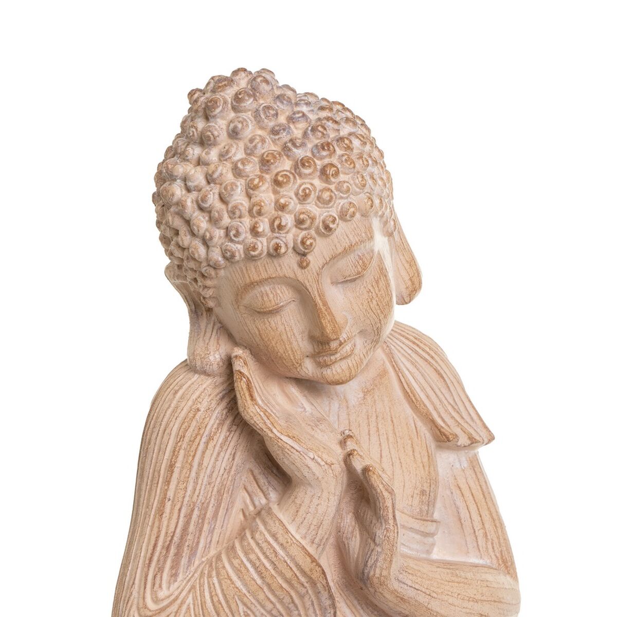 Figura Decorativa Natural Buda 25 x 19 x 36 cm