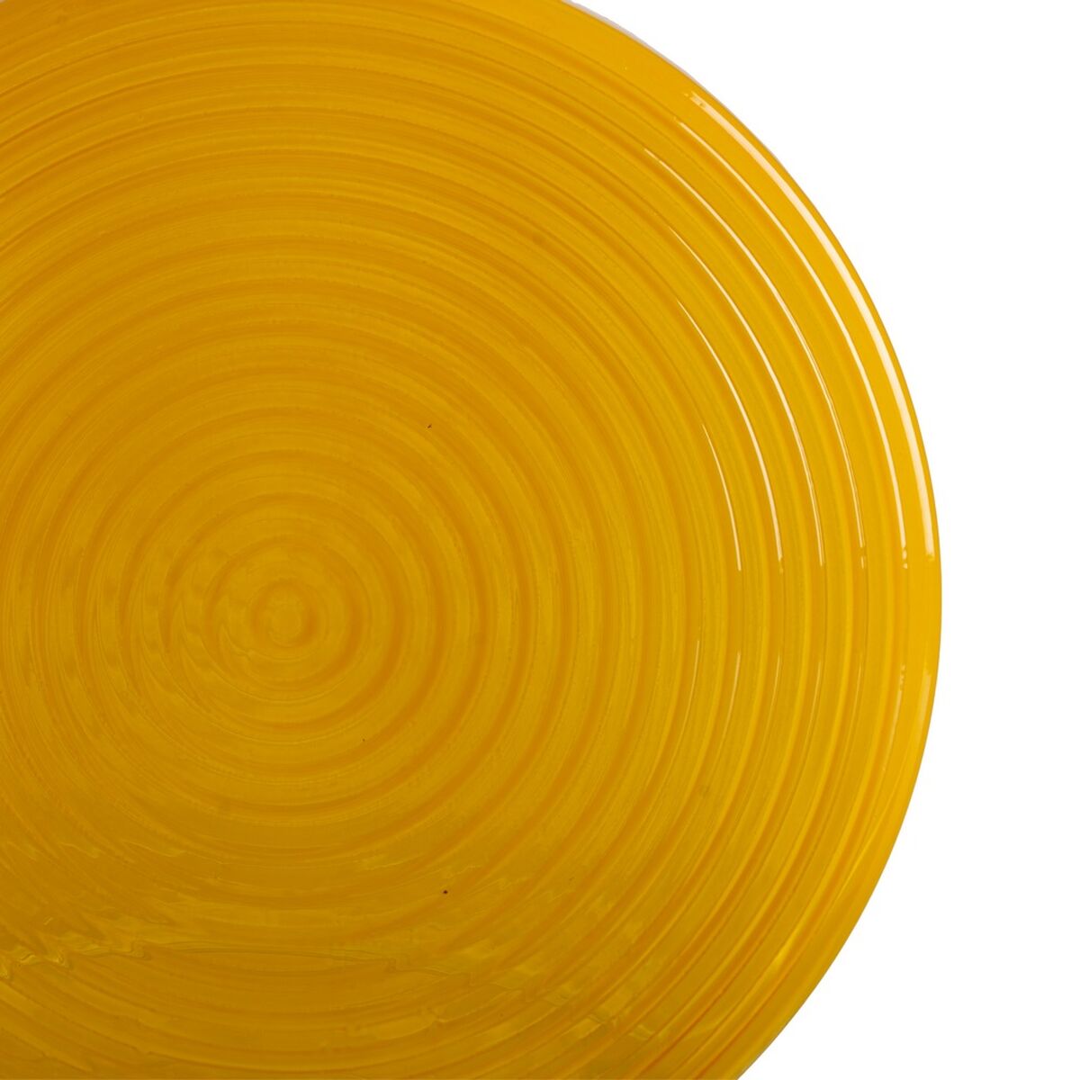 Figura Decorativa Amarillo Verde Botella 15,8 x 15,8 x 33,5 cm