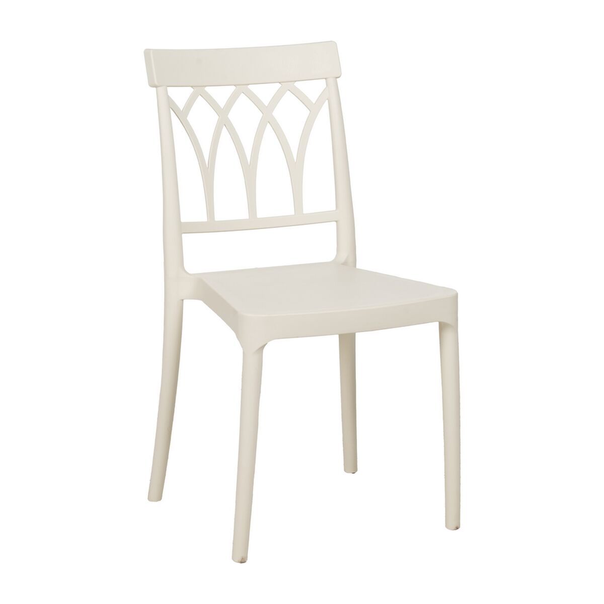 Silla de Comedor Blanco Polipropileno 42 x 54 x 83 cm