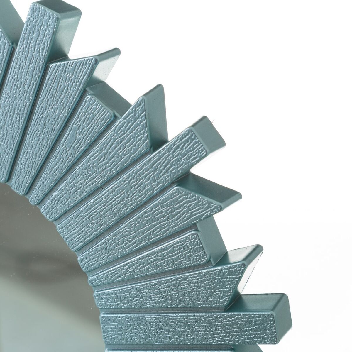 Espejo de pared Azul 25 x 1,5 x 25 cm (3 Unidades)