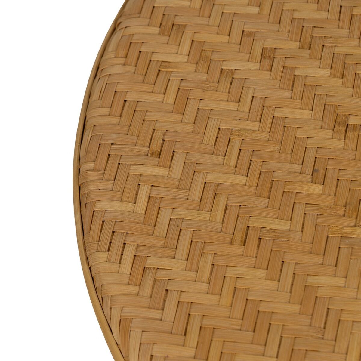 Mesa de Centro RATÁN Natural 61 x 61 x 46 cm