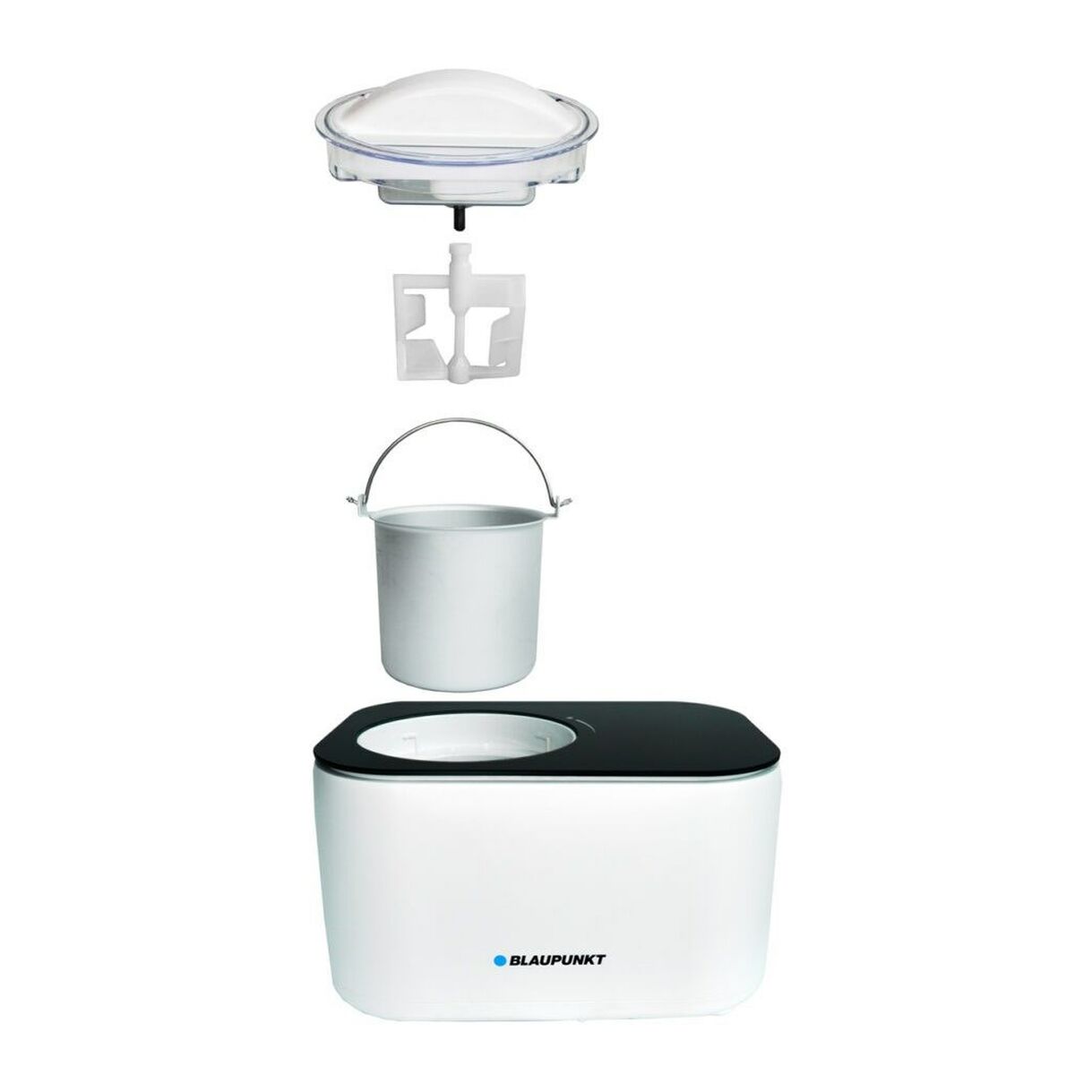 Heladera Blaupunkt ICM401 Blanco Negro Acero Inoxidable