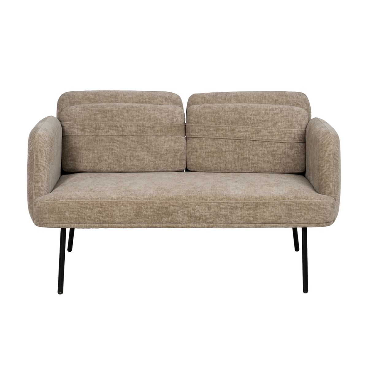 Sofá Negro Beige 127 x 72 x 73 cm